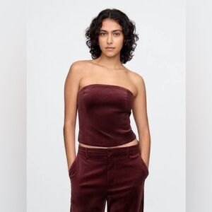 Gap Velvet Tube Top